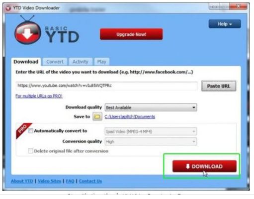 Ytd Video Downloader Pro