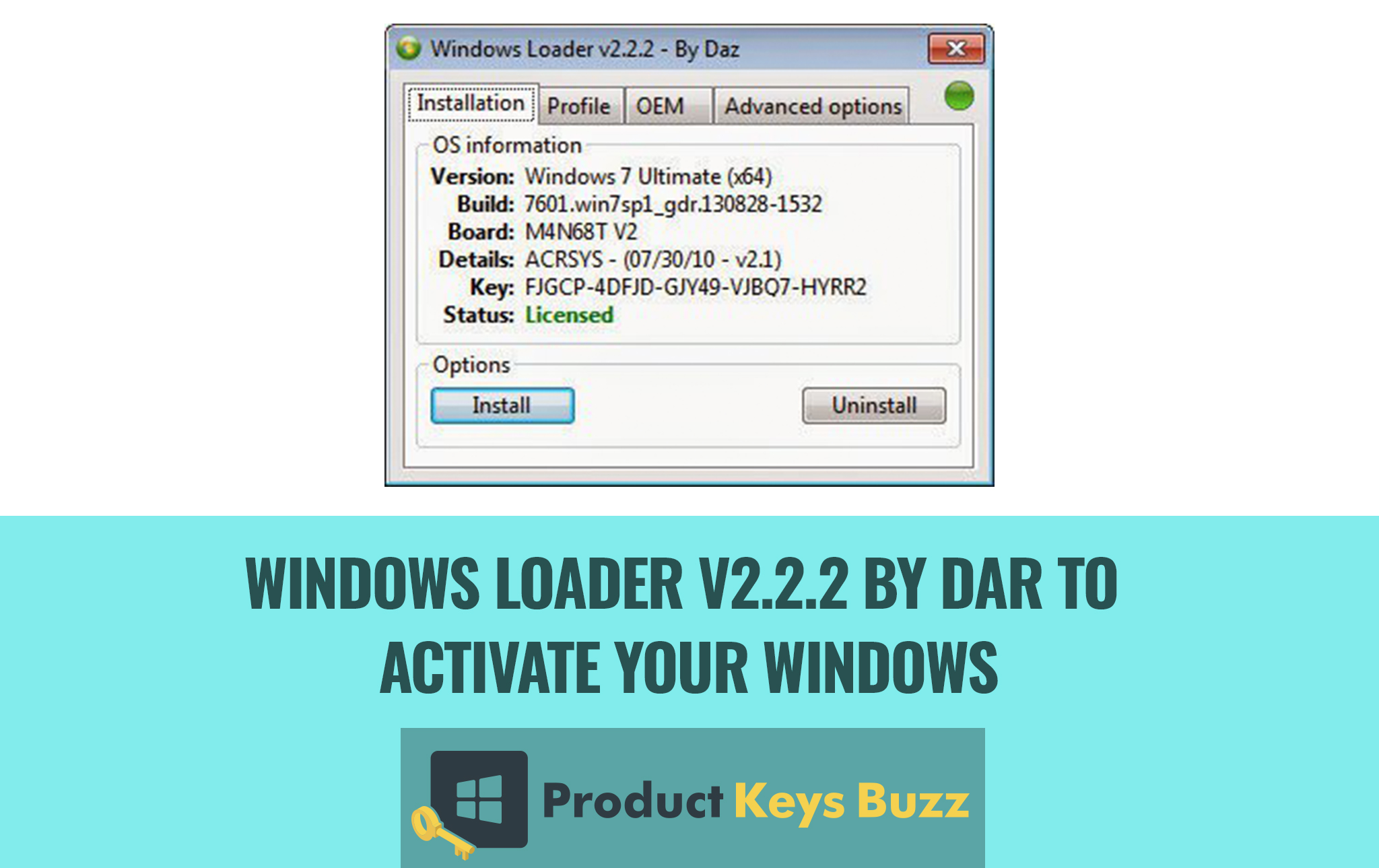 Kích Hoạt bản quyền Windows 7 - Windows Loader  - Đại Việt Computer