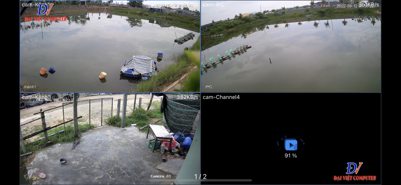 Lắp đặt camera Hồ Tôm tại xã Duy Nghĩa